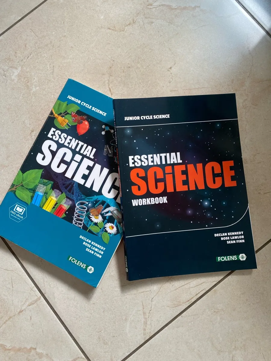 Junior Cycle Essential Science Text& WorkBook - Image 1
