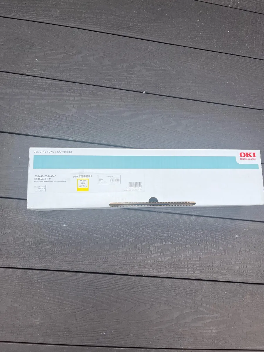 Oki ES3640 Yellow ink Toner