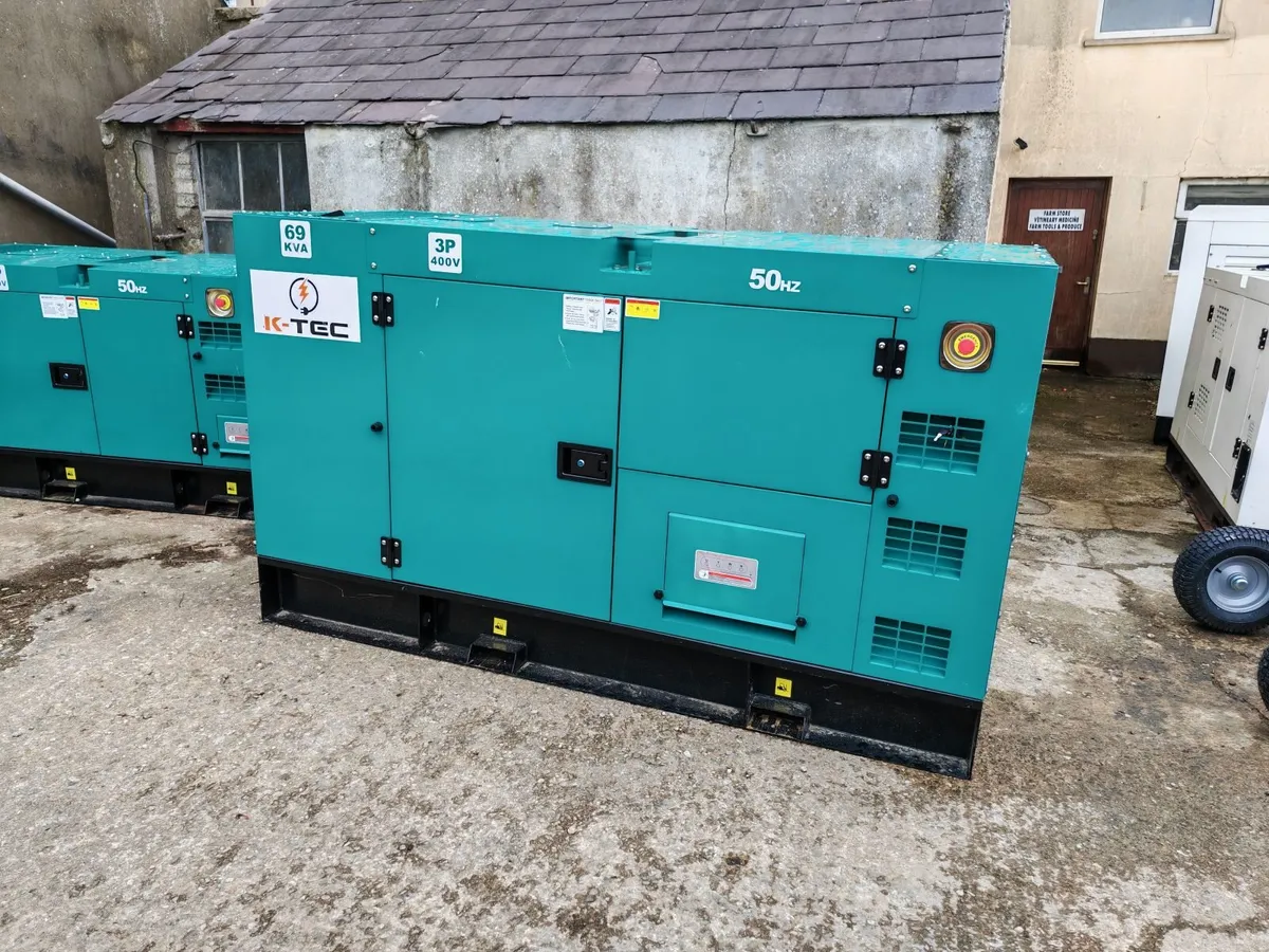 Generator 69 Kva KTEC NEW - Image 1