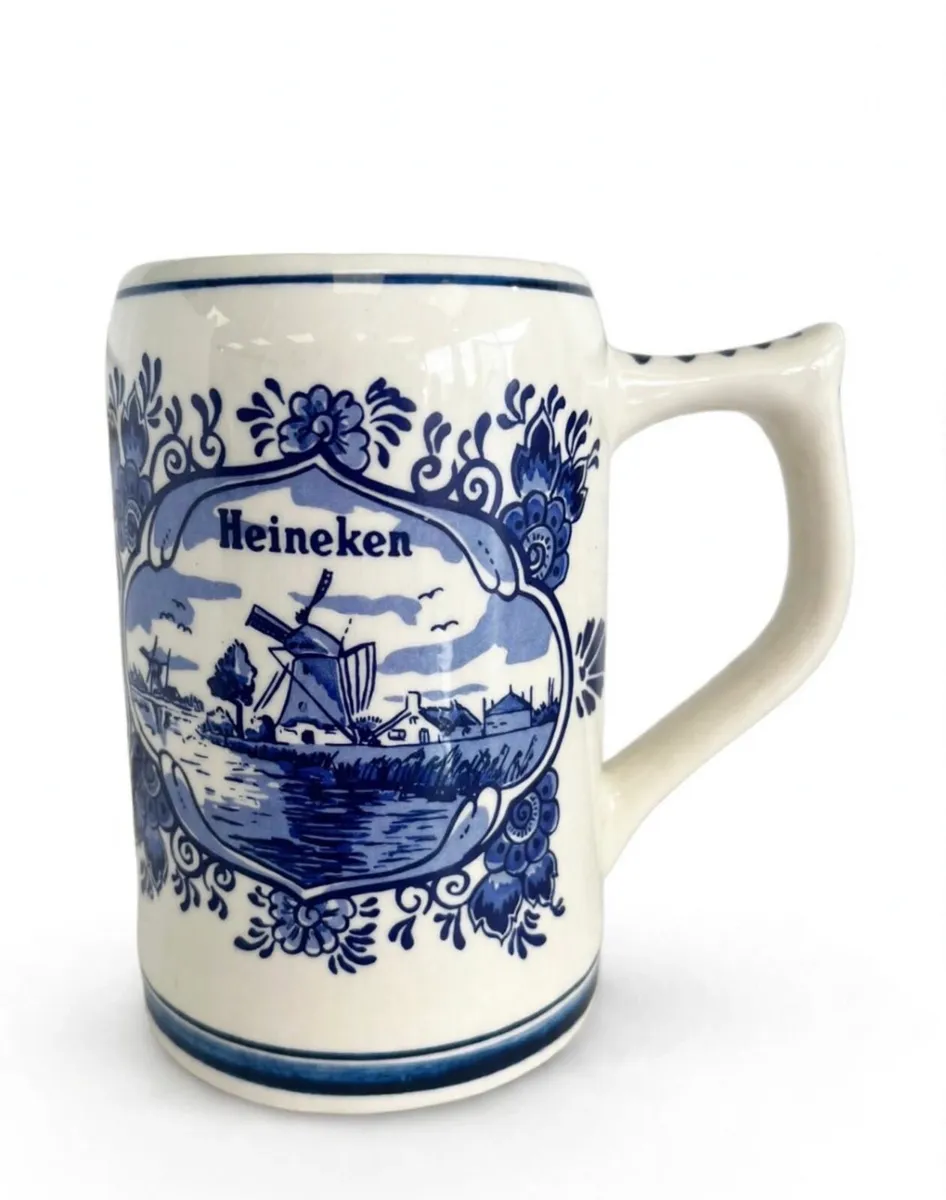 Vintage Heineken Beer Stein - Image 1