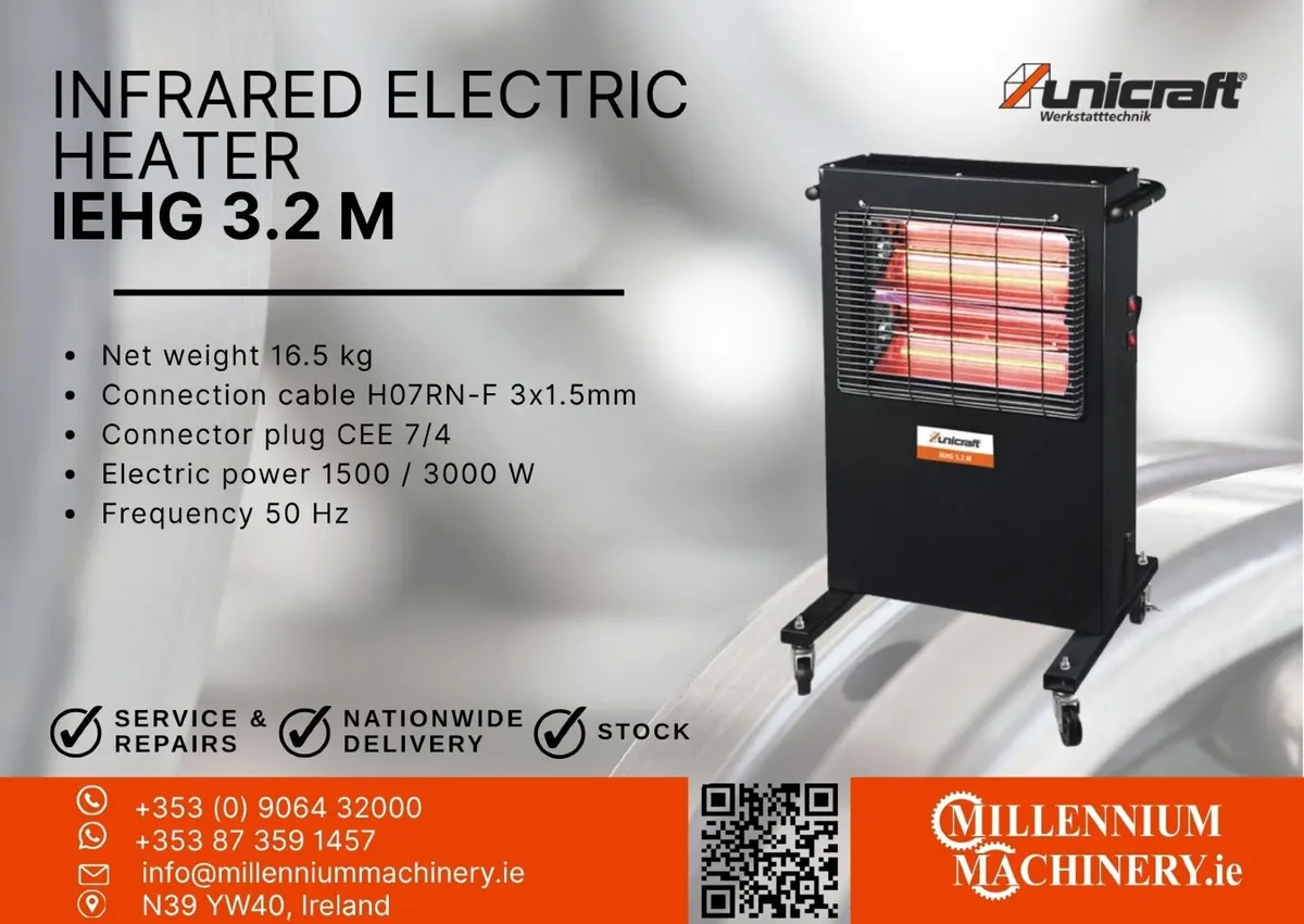 Unicraft Infrared Electric Heater IEHG 3.2 M