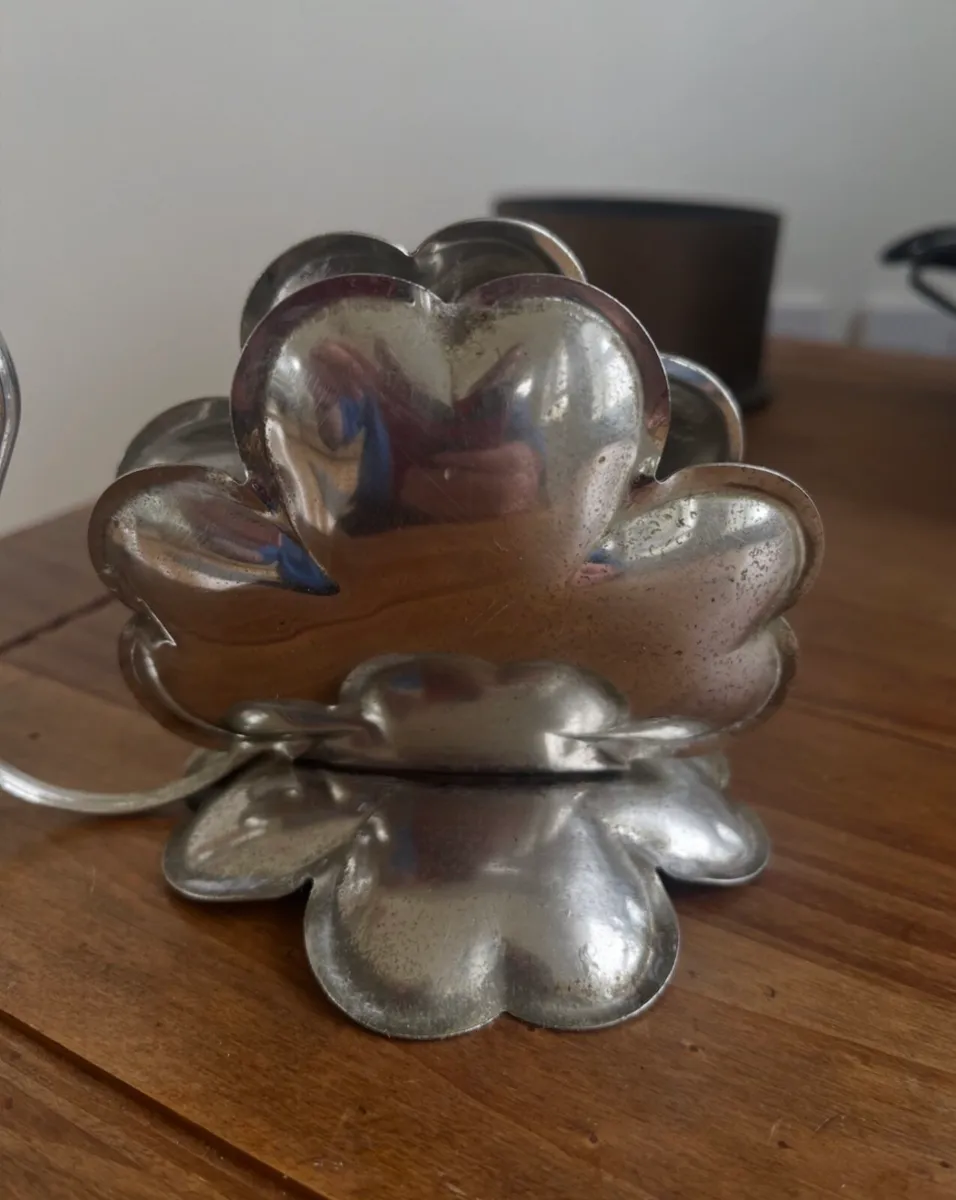 Rare USSR Vintage clover napkin holder - Image 2