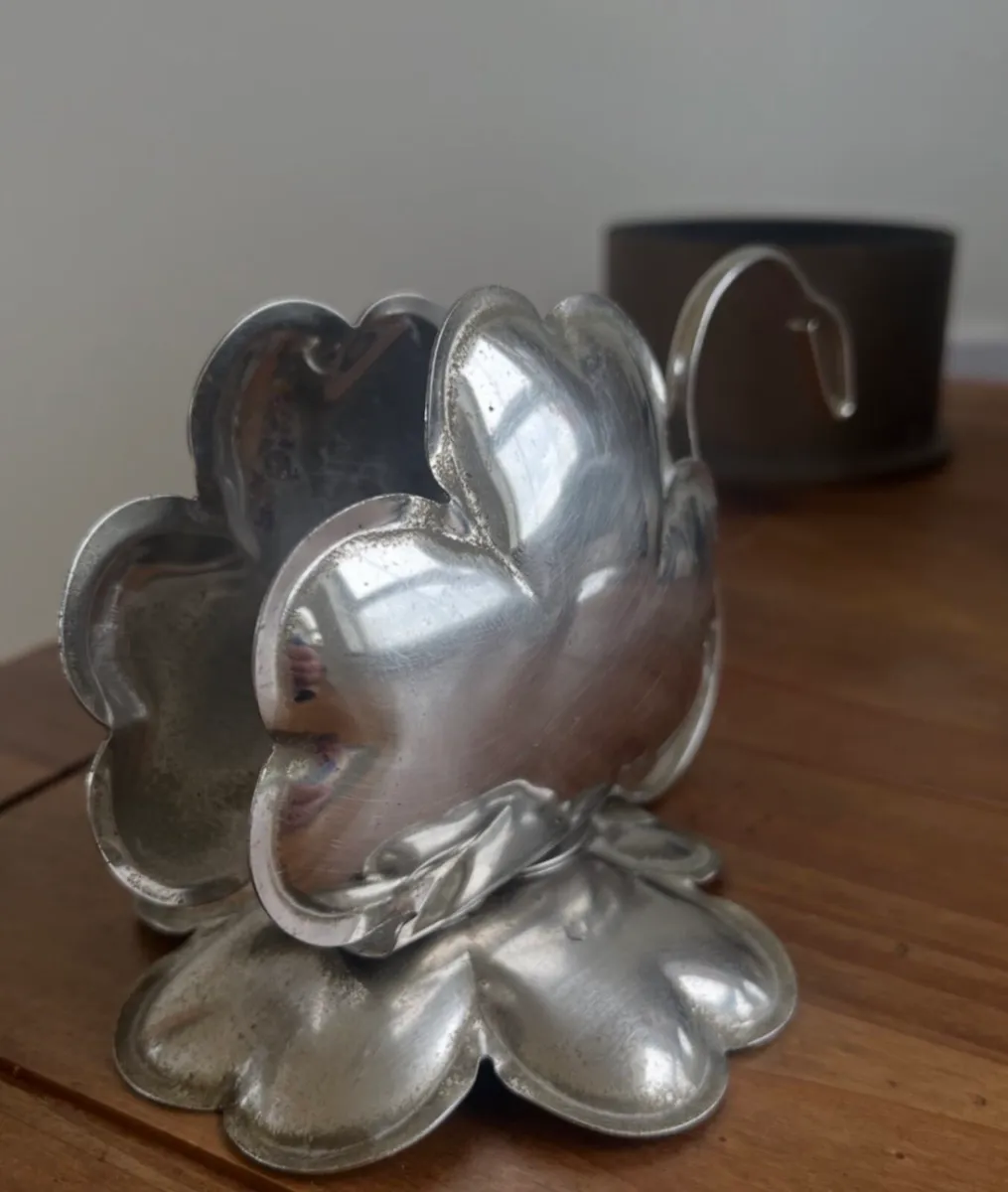 Rare USSR Vintage clover napkin holder - Image 4