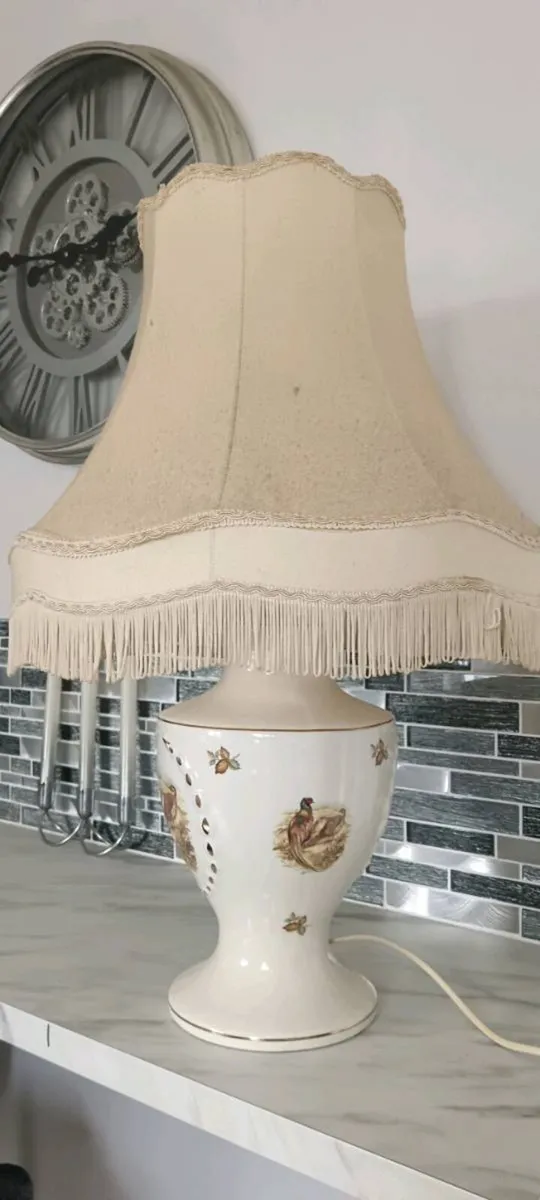 Vintage pheasant lamp - Image 3
