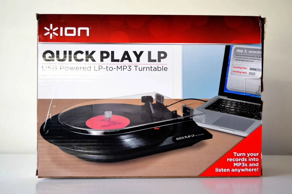 Vinyl LP to MP3 Converter * Unused - Image 1