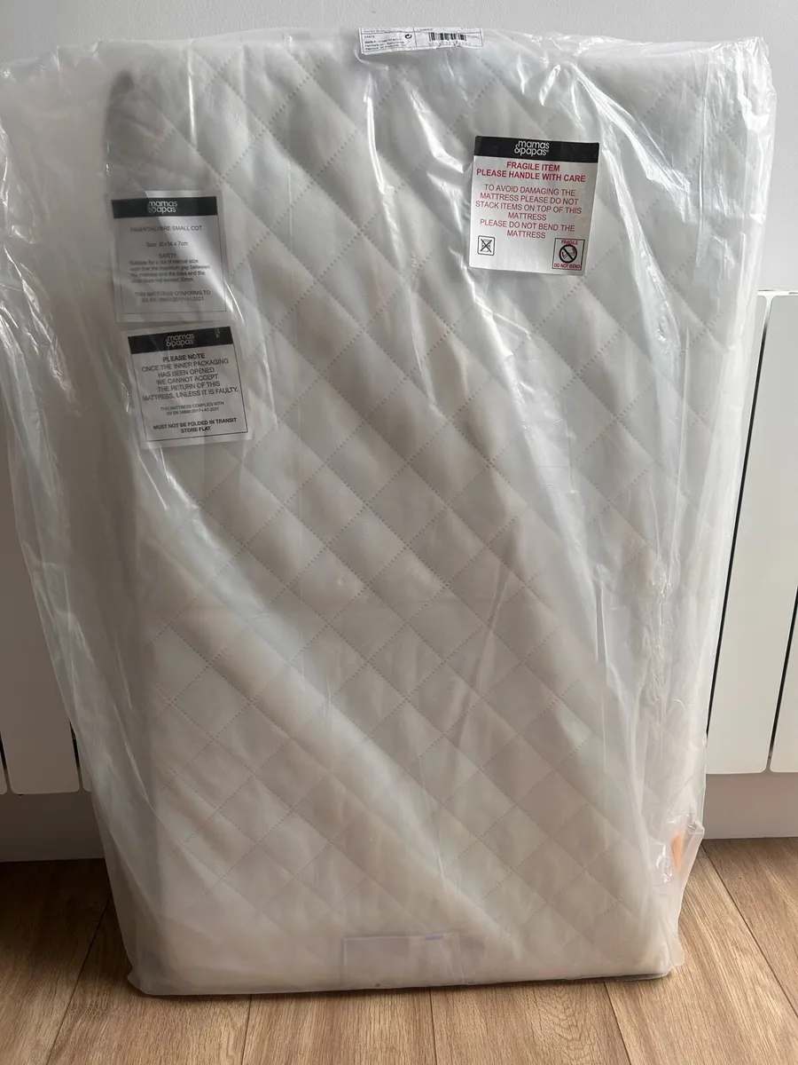 New Mamas and Papas small fibre cot mattress - Image 1