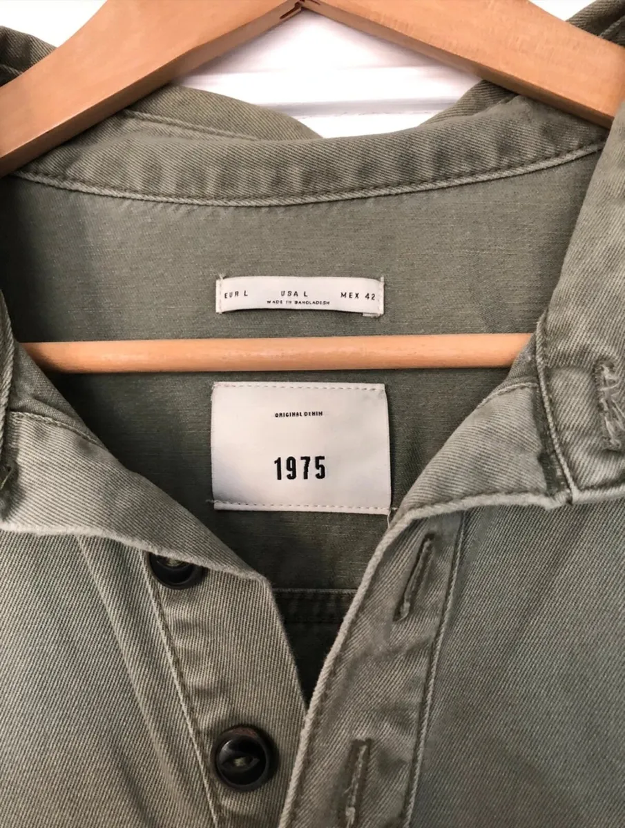 Lovely Zara military type shirt - Image 2