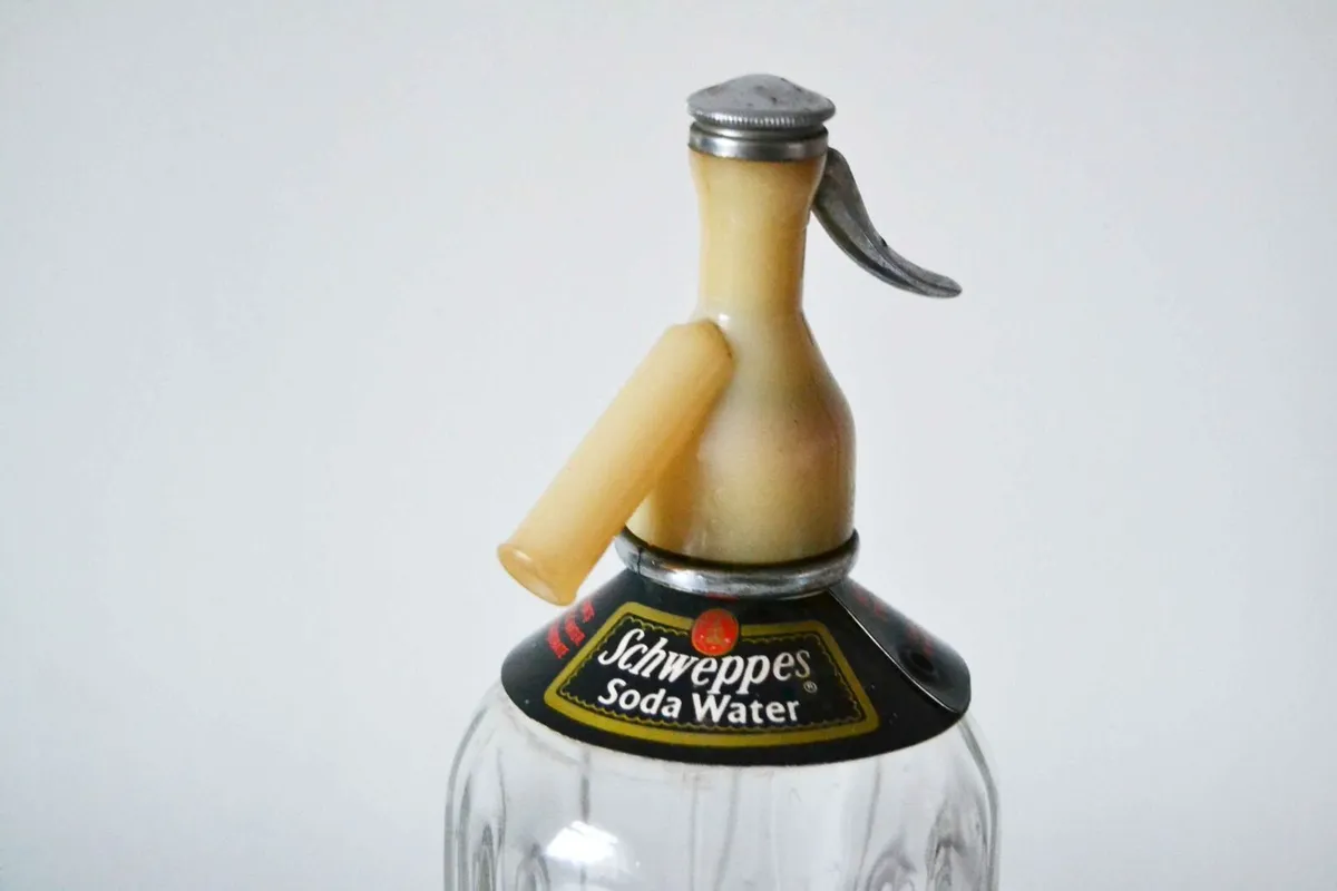 Original Vintage Schweppes Syphon For Sale - Image 2
