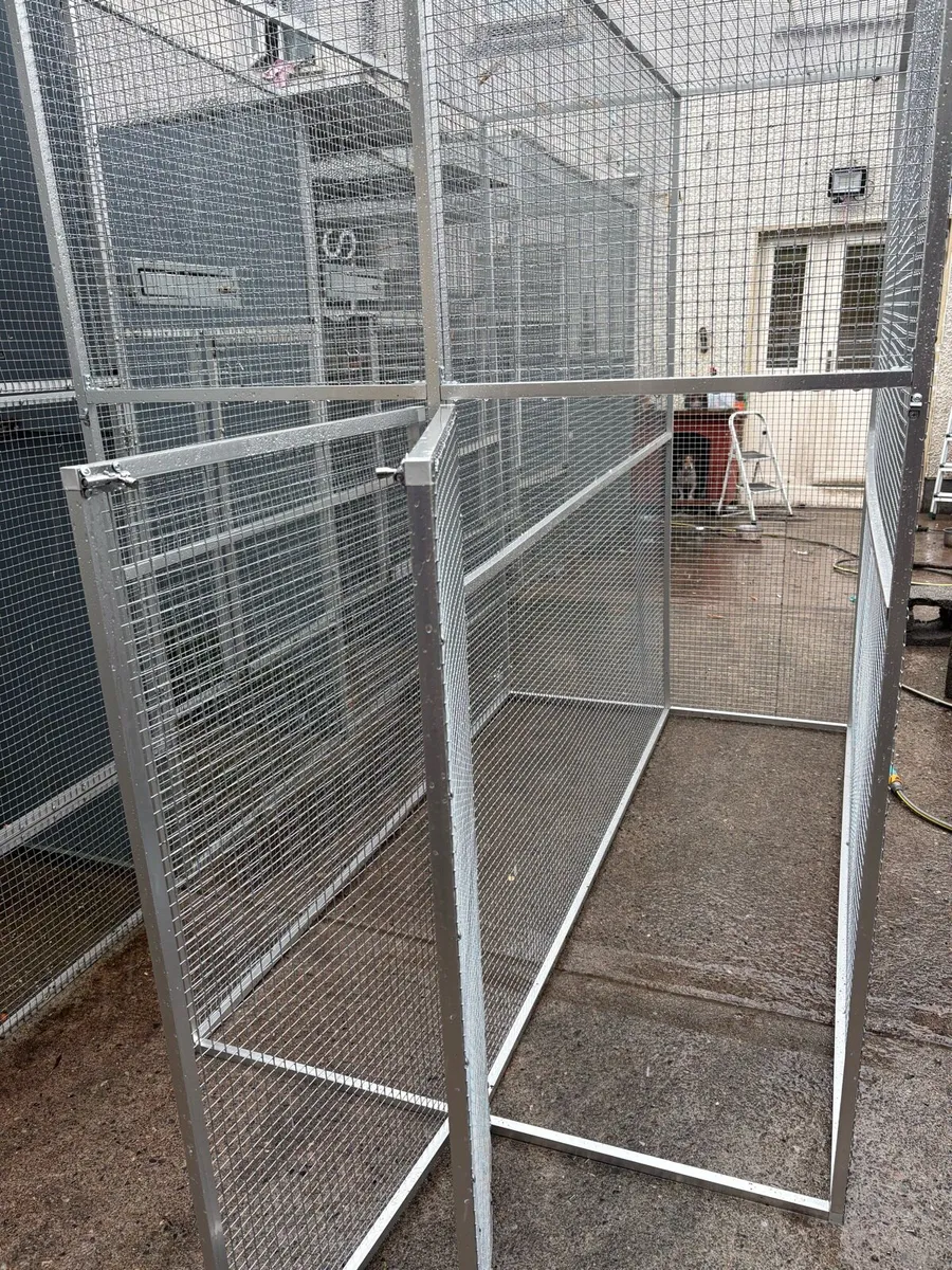 Brand new Double sided aluminium aviary - Image 2