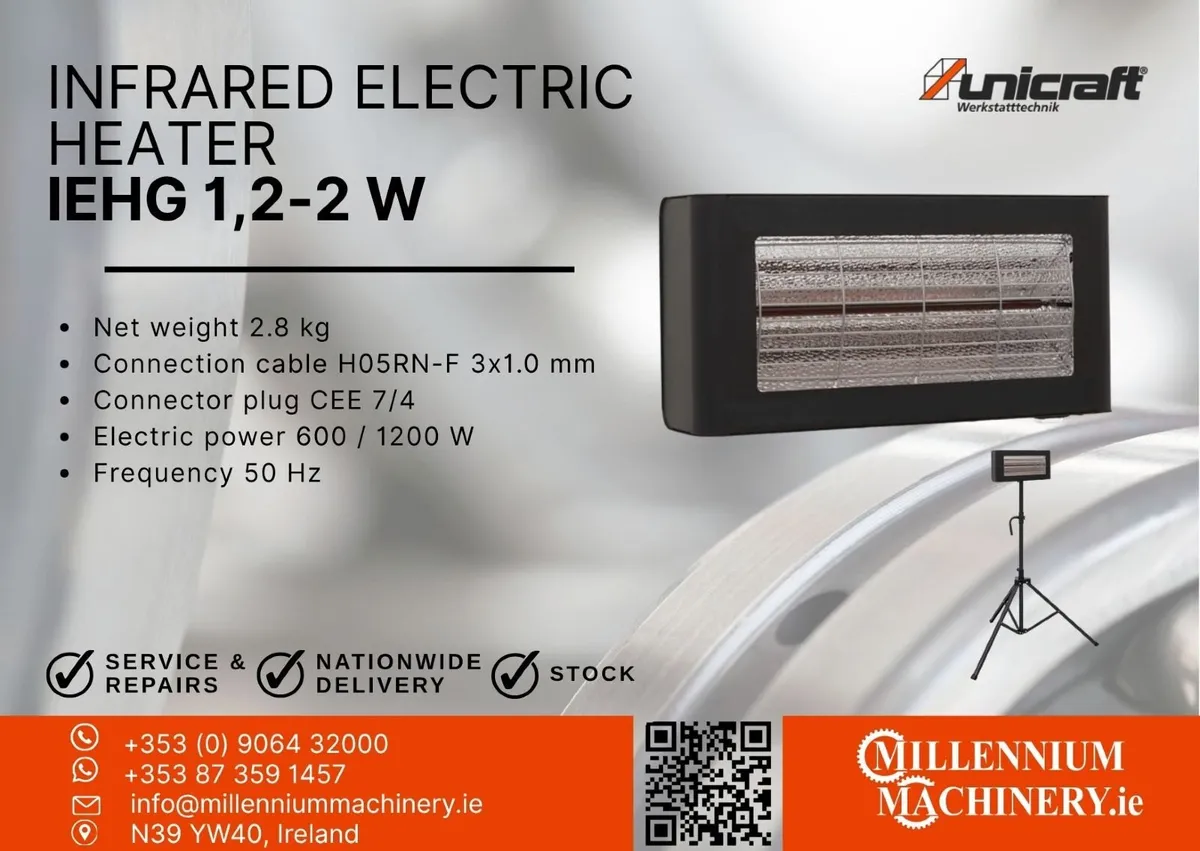 Unicraft Infrared electric heater IEHG 1,2-2 W - Image 1