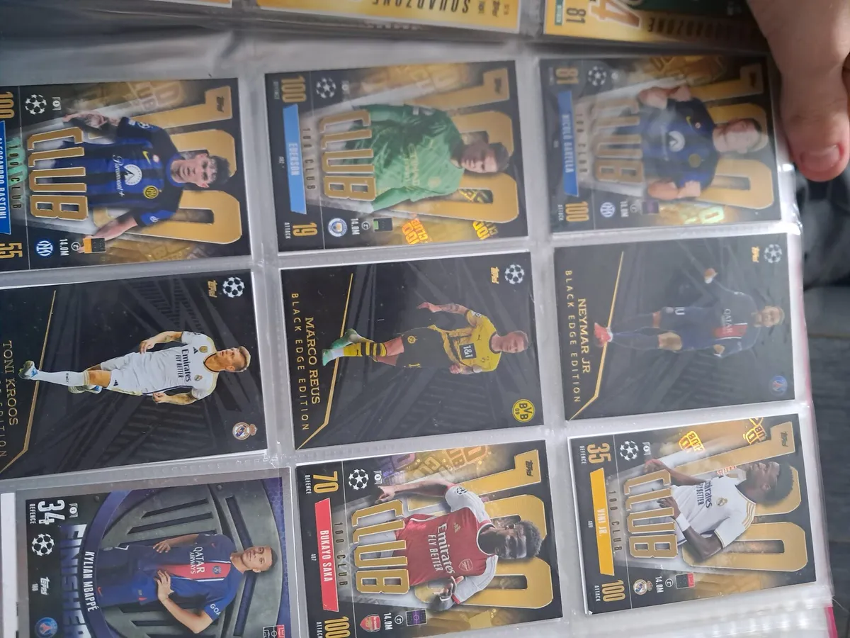 Match attax cards. - Image 2