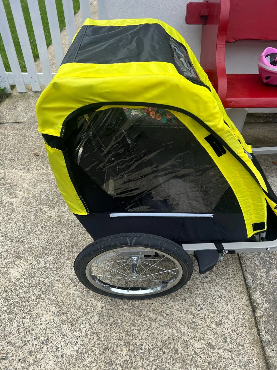 Kids bike trailer - Image 3