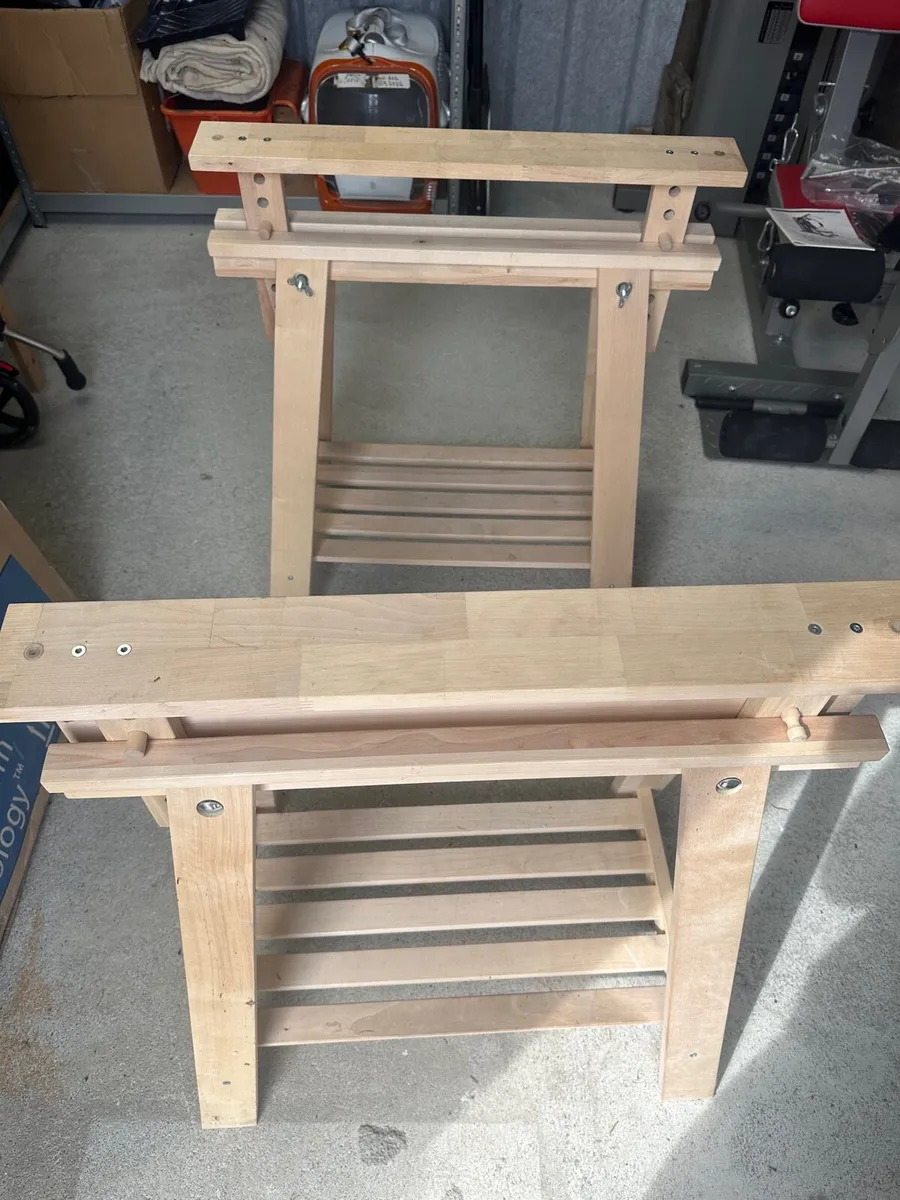 IKEA Mittback trestle legs (pair) - Image 2