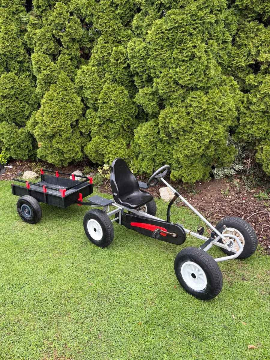 BERG Basic AF Pedal Go-Kart + Genuine BERG Trailer - Image 4