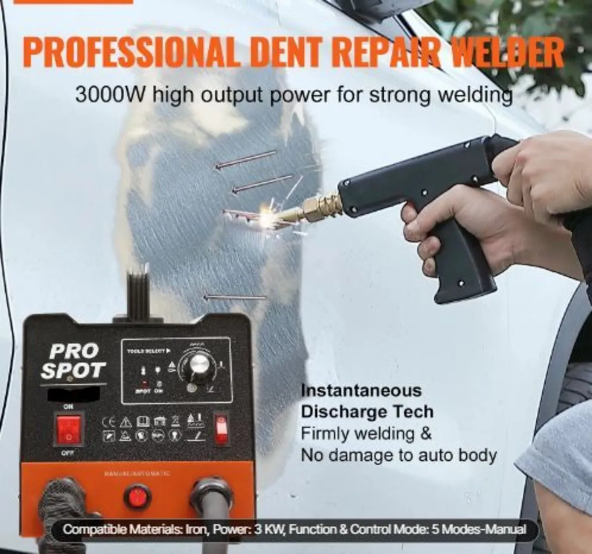 Stud Welder Dent Repair Kit 3 KW - Image 3