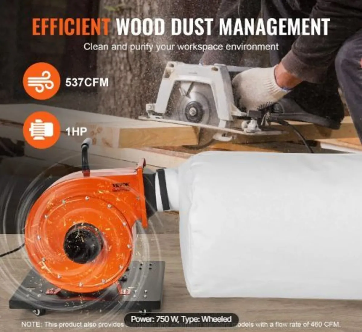 Dust Collector, 781.54 m³/h Air Flow - Image 2