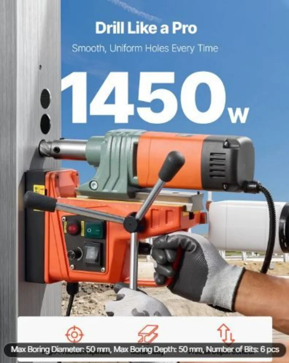 Magnetic Drill, 1450W Motor 50 mm - Image 2