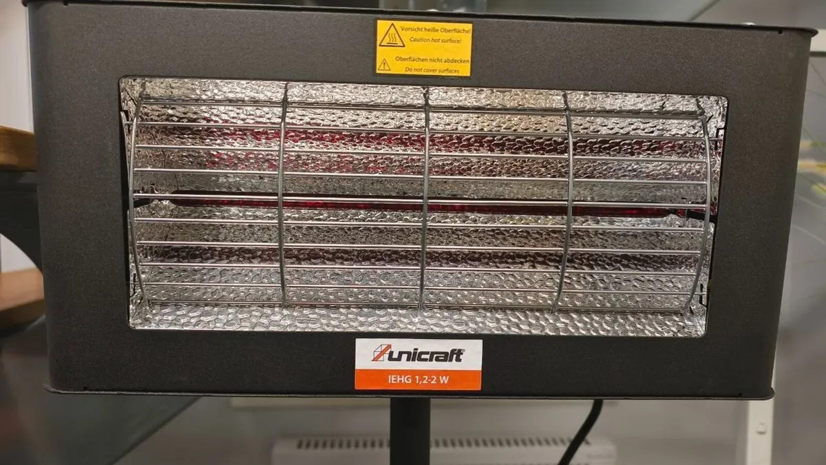 Unicraft Infrared electric heater IEHG 1,2-2 W - Image 3