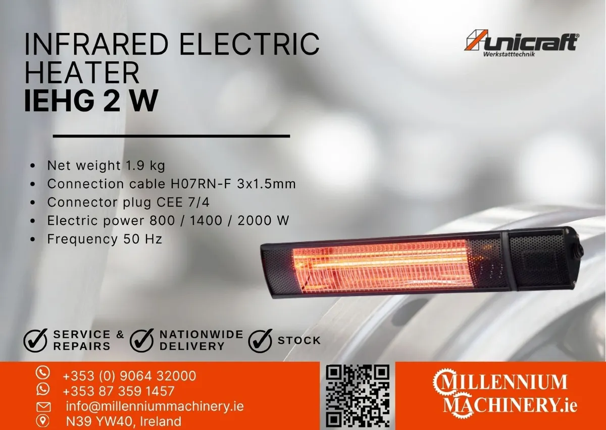 Unicraft Infrared electric heater IEHG 2 W - Image 1