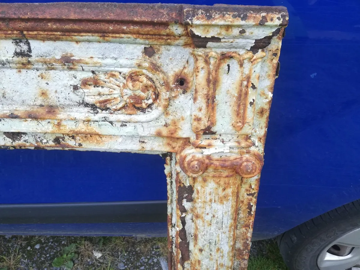 Cast iron fireplace - Image 2
