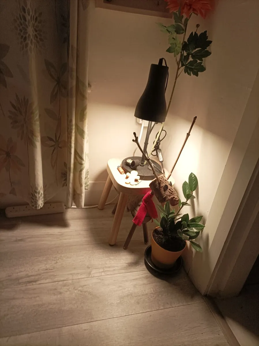 Black Metal Desk Lamp - Image 1