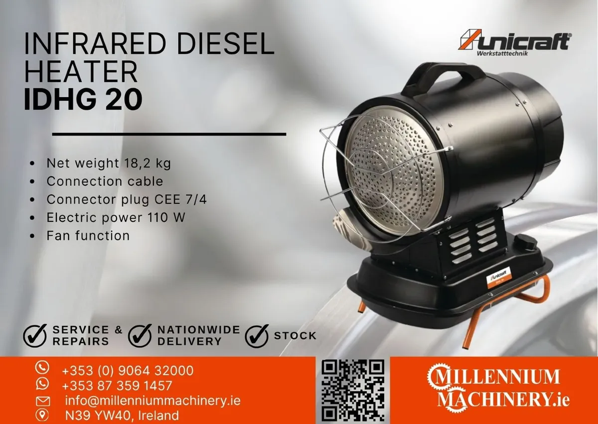 Unicraft Infrared diesel heater IDHG 20