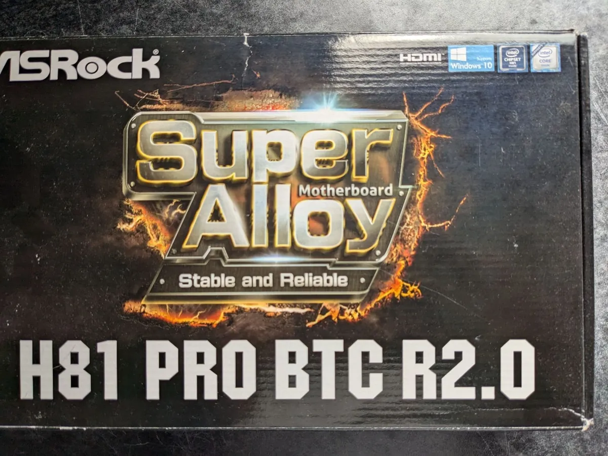 ASRock Motherboard - Spares or Repair - Image 1