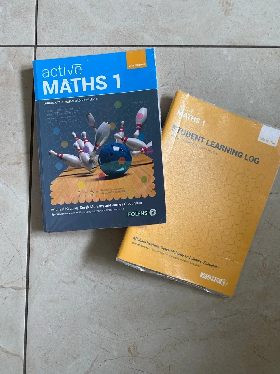 Junior Cycle Mathematics Active Maths 1 - Image 1