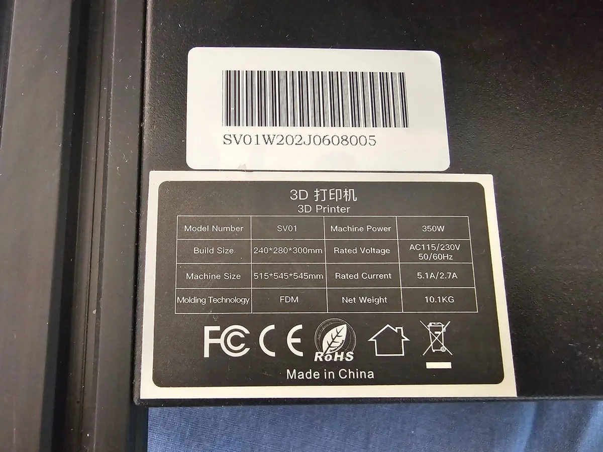 Large 3D Printer Direct Drive Format Sovol SV01 - Image 3