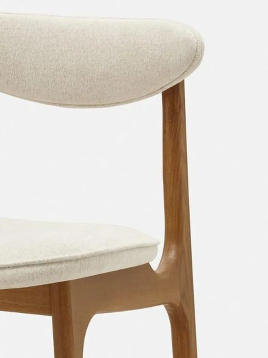 Mid Century 200-190 Upholstered Bar Stool - Made t - Image 4