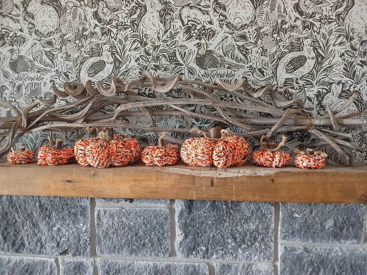 Autumnal crafts hand knit - Image 1