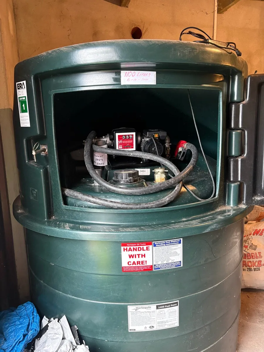 Harlequin 1400FP Bunded Diesel Tank & Dispenser - Image 1
