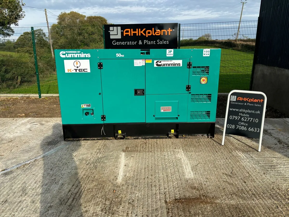Generator 100 kva KTEC Cummins engine New - Image 1