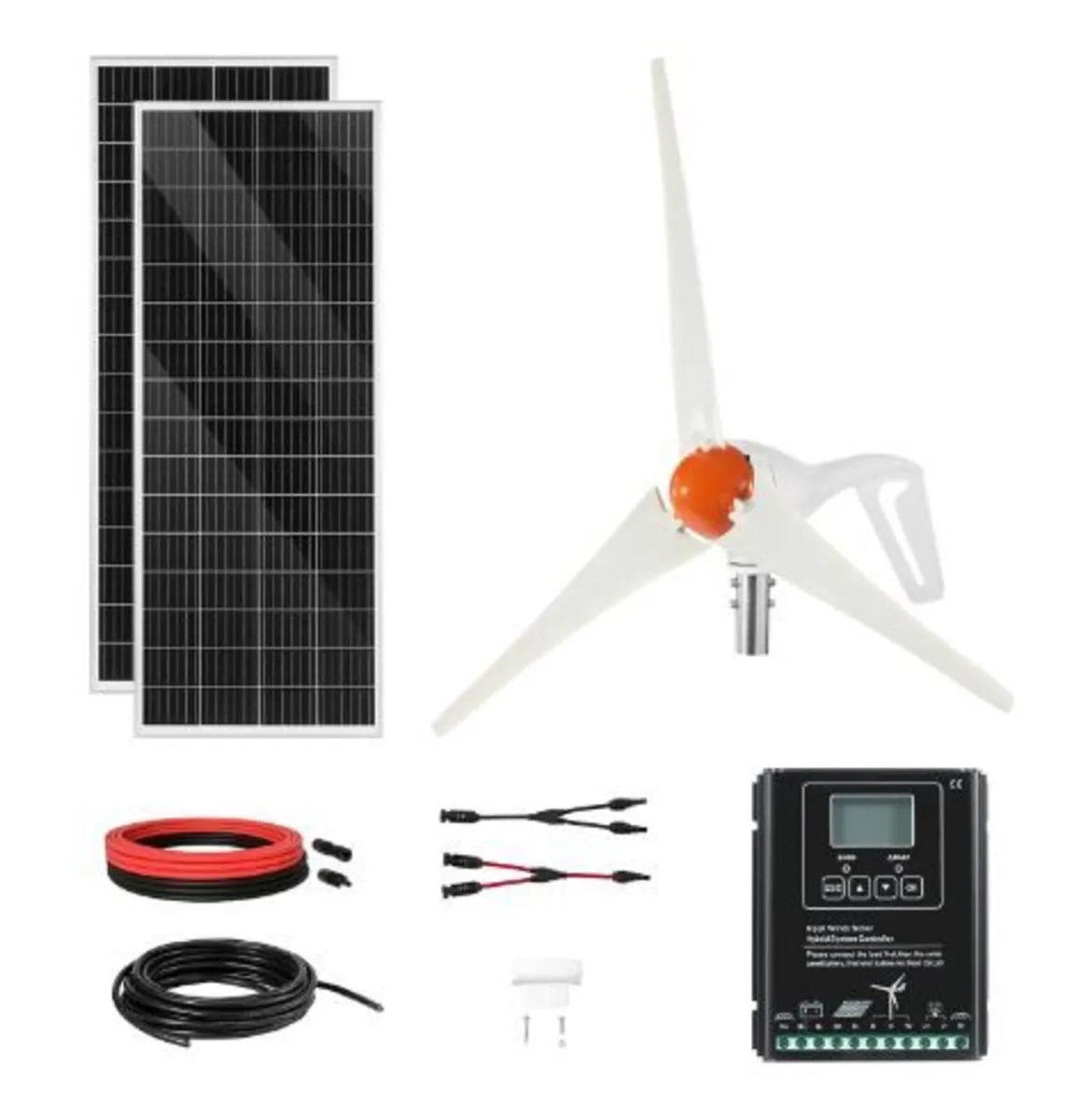 12V 400W Solar Wind Power Kit - Image 4