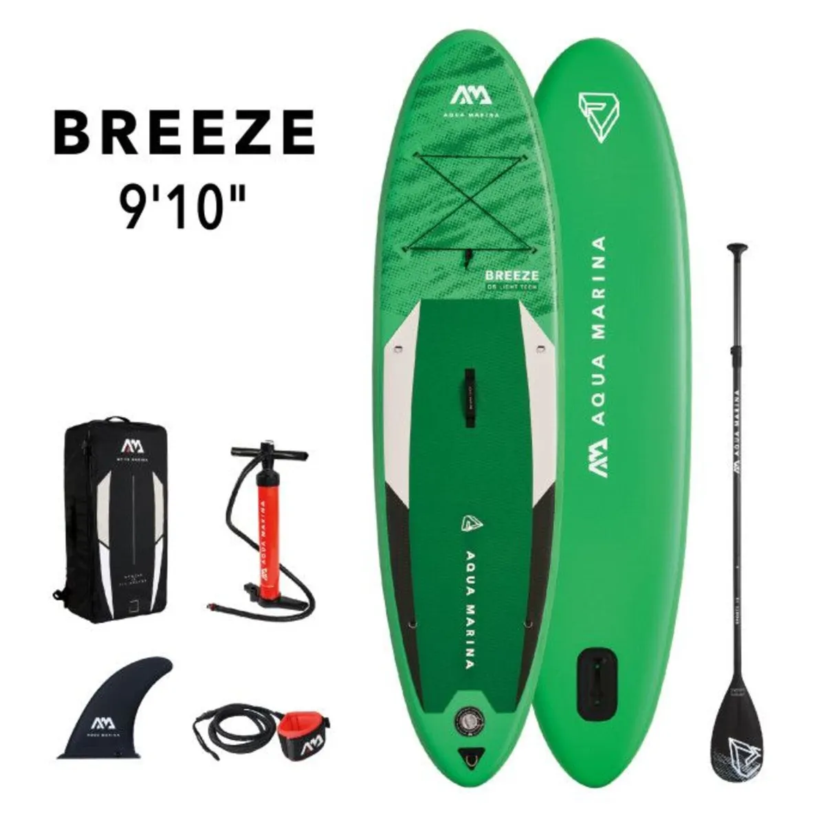 NEW Aqua Marina Breeze iSUP Package, 9'10" - Image 1