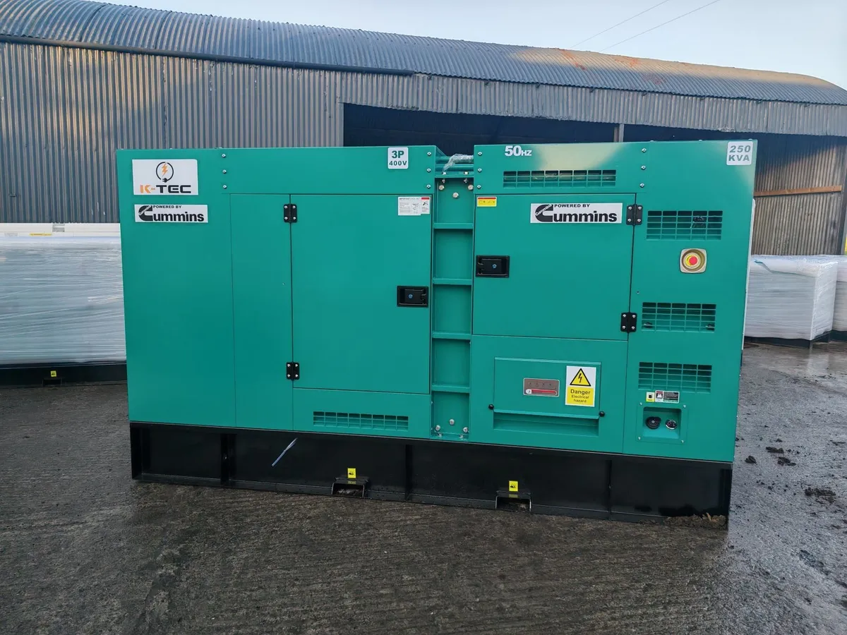 Generator 250 KVA KTEC Cummins engine New - Image 1