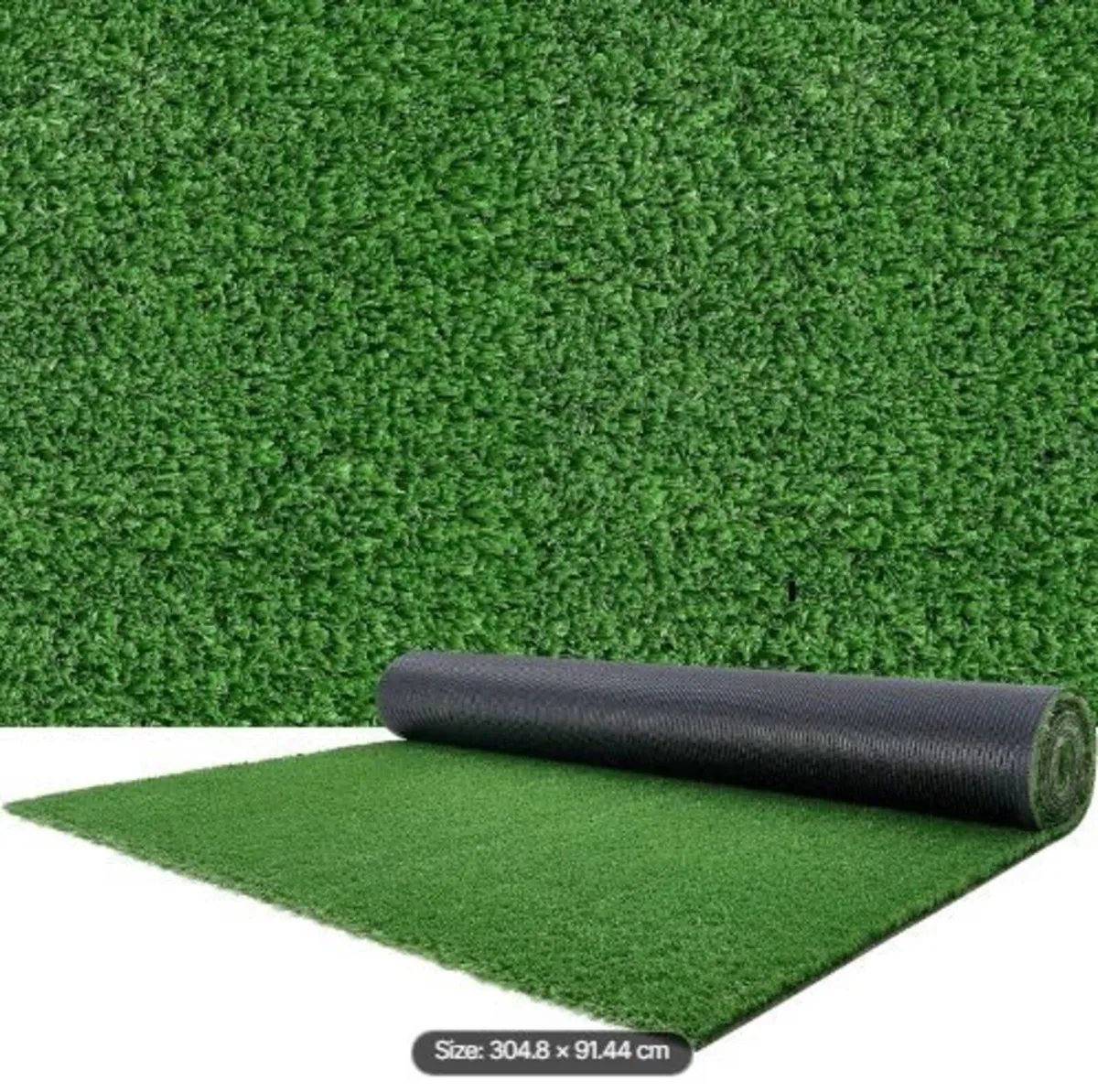 Artificial Grass, 304.8 x 91.44 cm Fake Grass - Image 1
