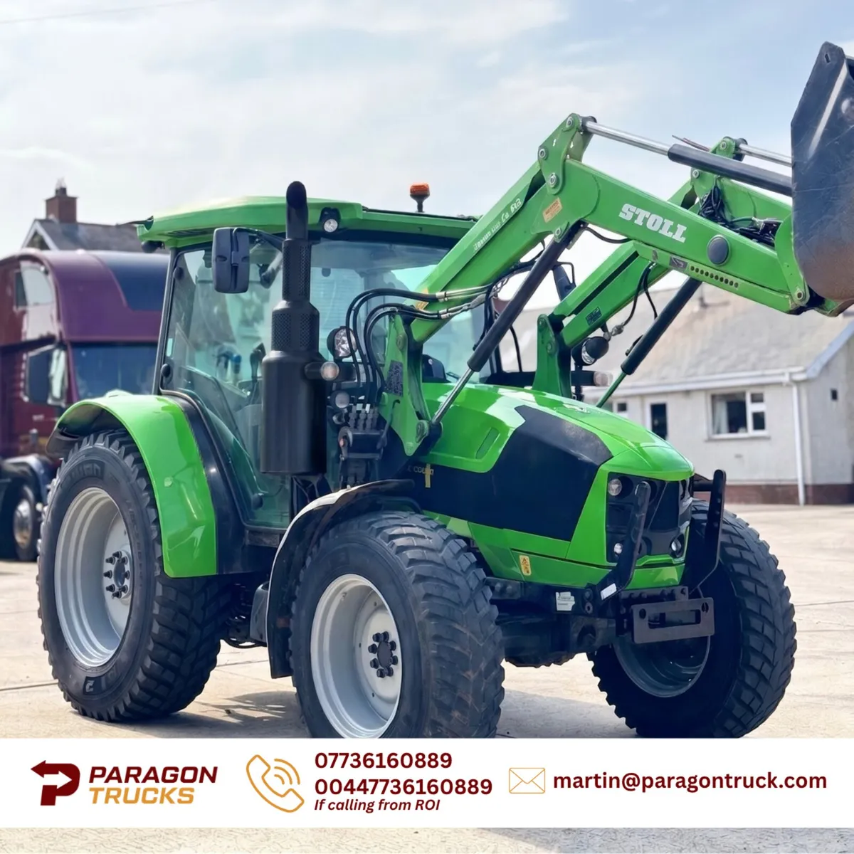 2019 Deutz-Fahr 5120 GS 4WD Tractor - C/W Deutz 85 - Image 1