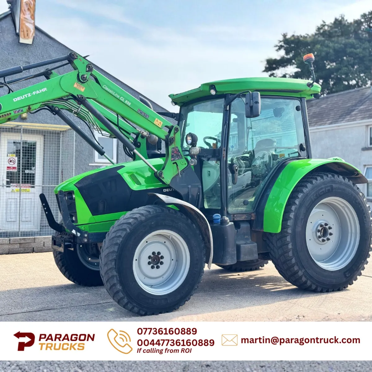 2019 Deutz-Fahr 5120 GS 4WD Tractor - C/W Deutz 85 - Image 4