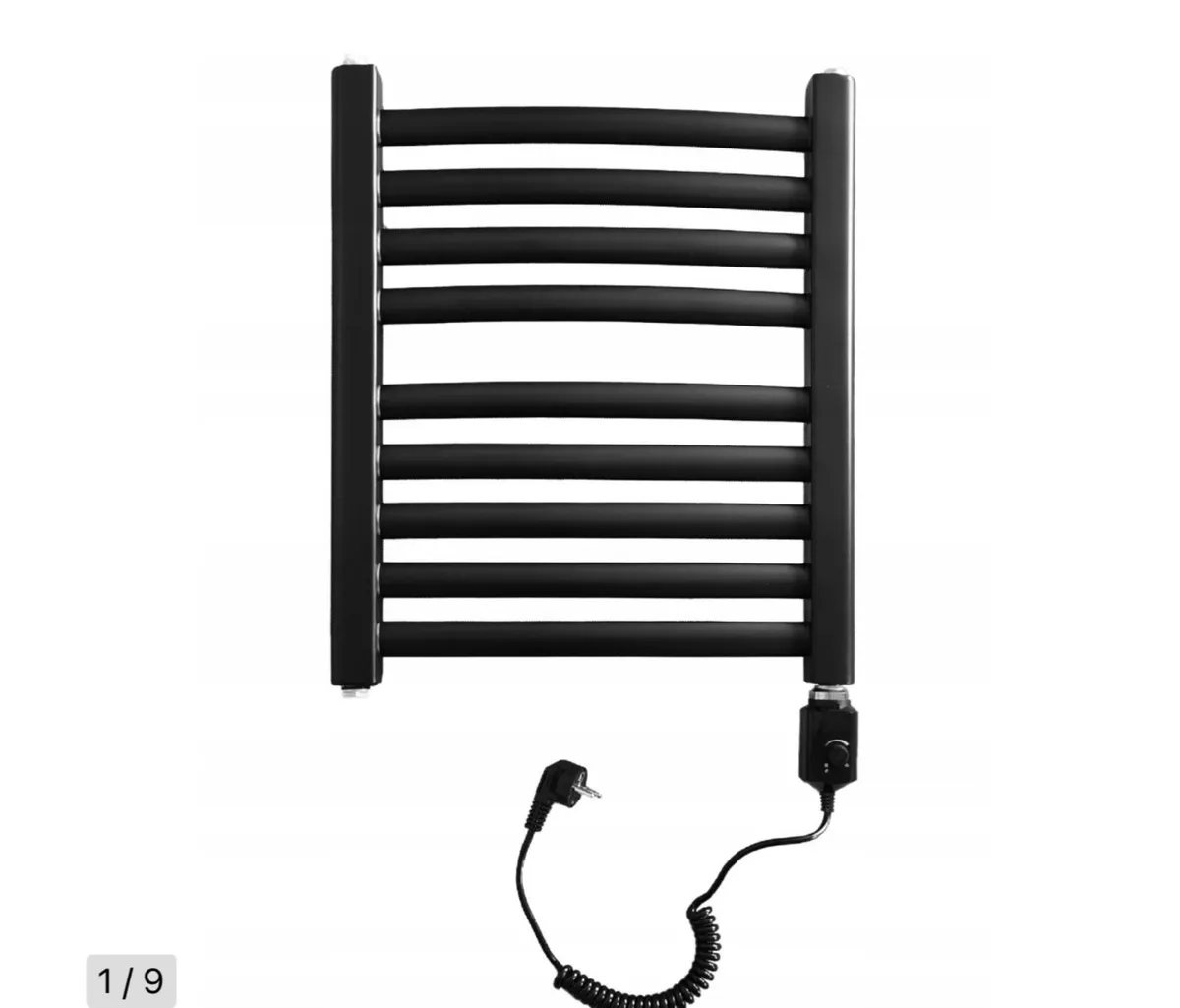 Electric radiator anthracite - Image 1