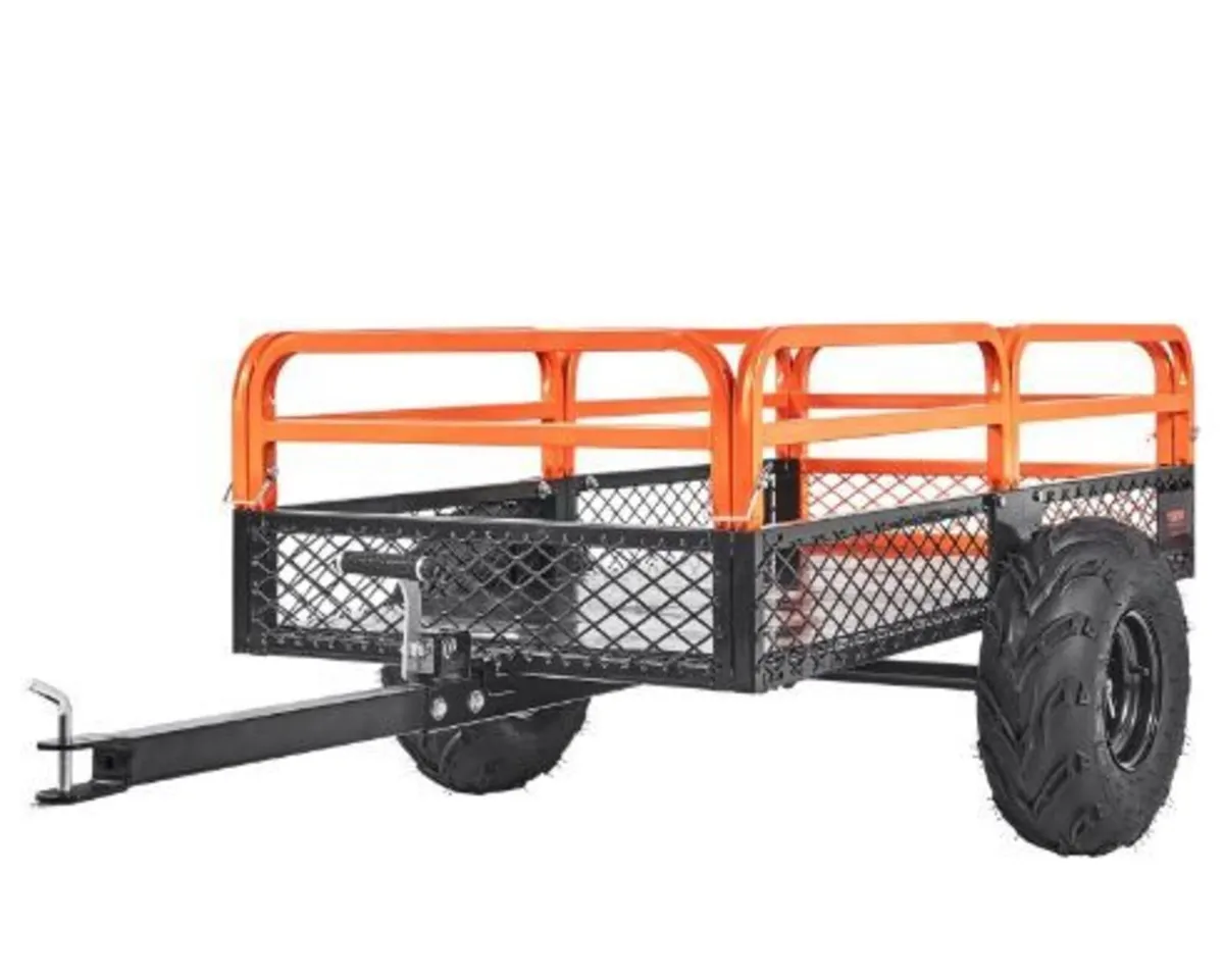 Heavy Duty Steel ATV Dump Trailer - Image 3