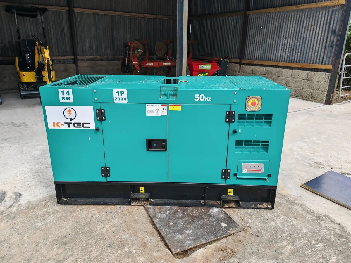 Generator 17KVA 14 KW Single phase NEW - Image 1