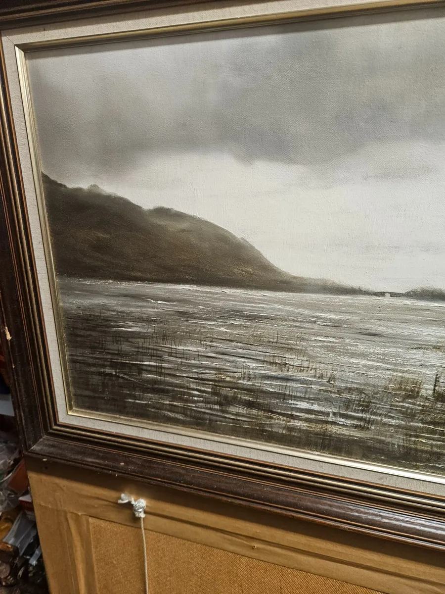 Picture Oil on Canvas Deenish Island Kerry - Image 4