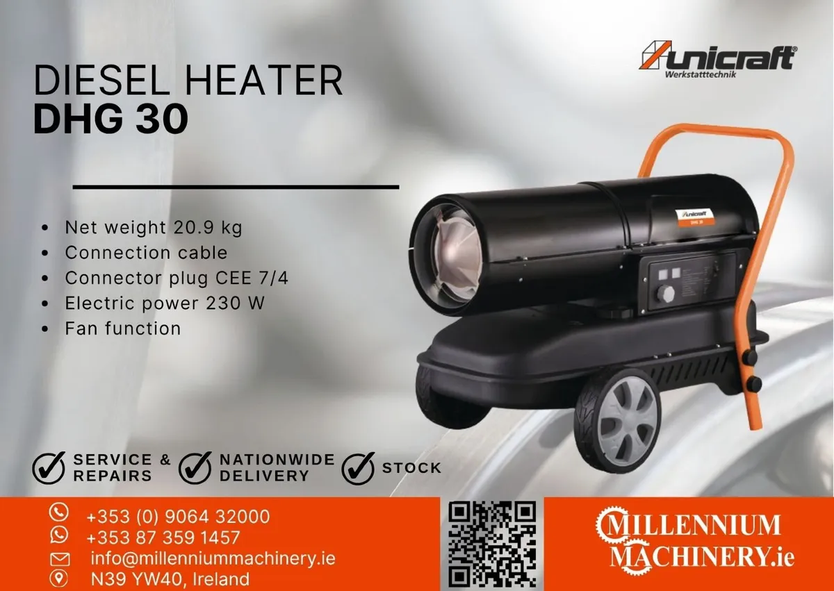Unicraft Diesel heater DHG 30 - Image 1