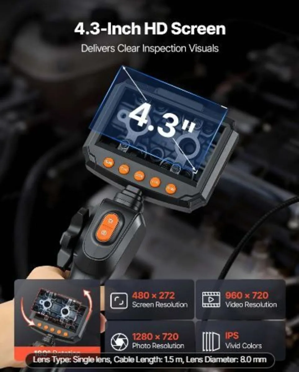 Articulating Endoscope with Light - Image 4
