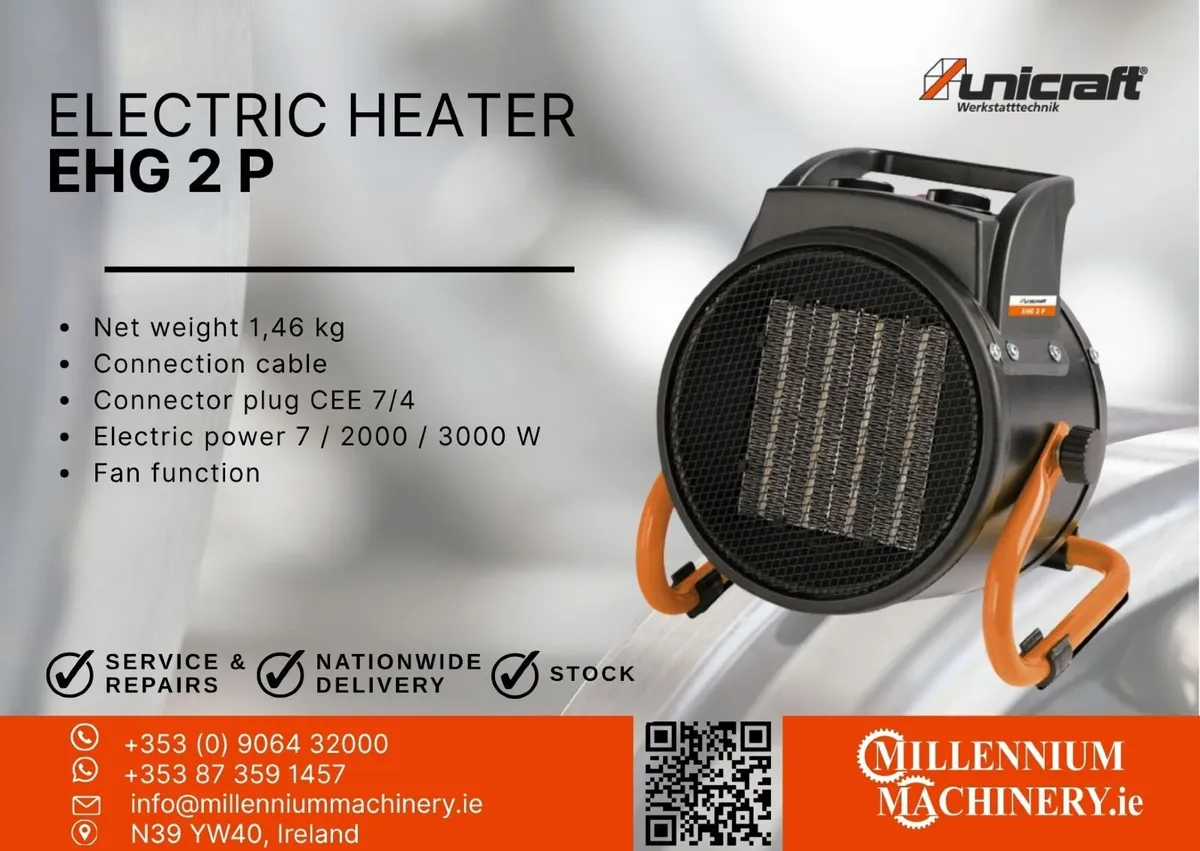 Unicraft Electric heater EHG 2 P - Image 1