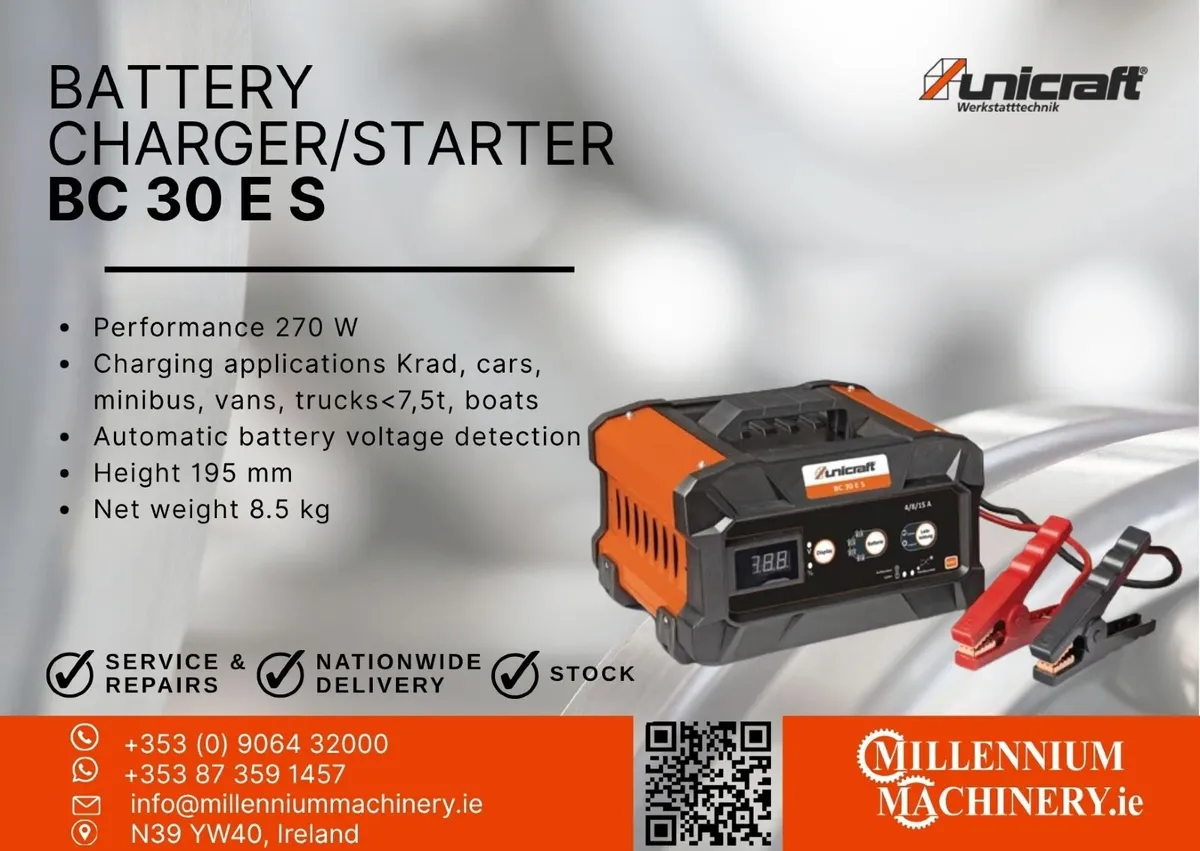 Unicraft Battery charger/starter BC 30 E S
