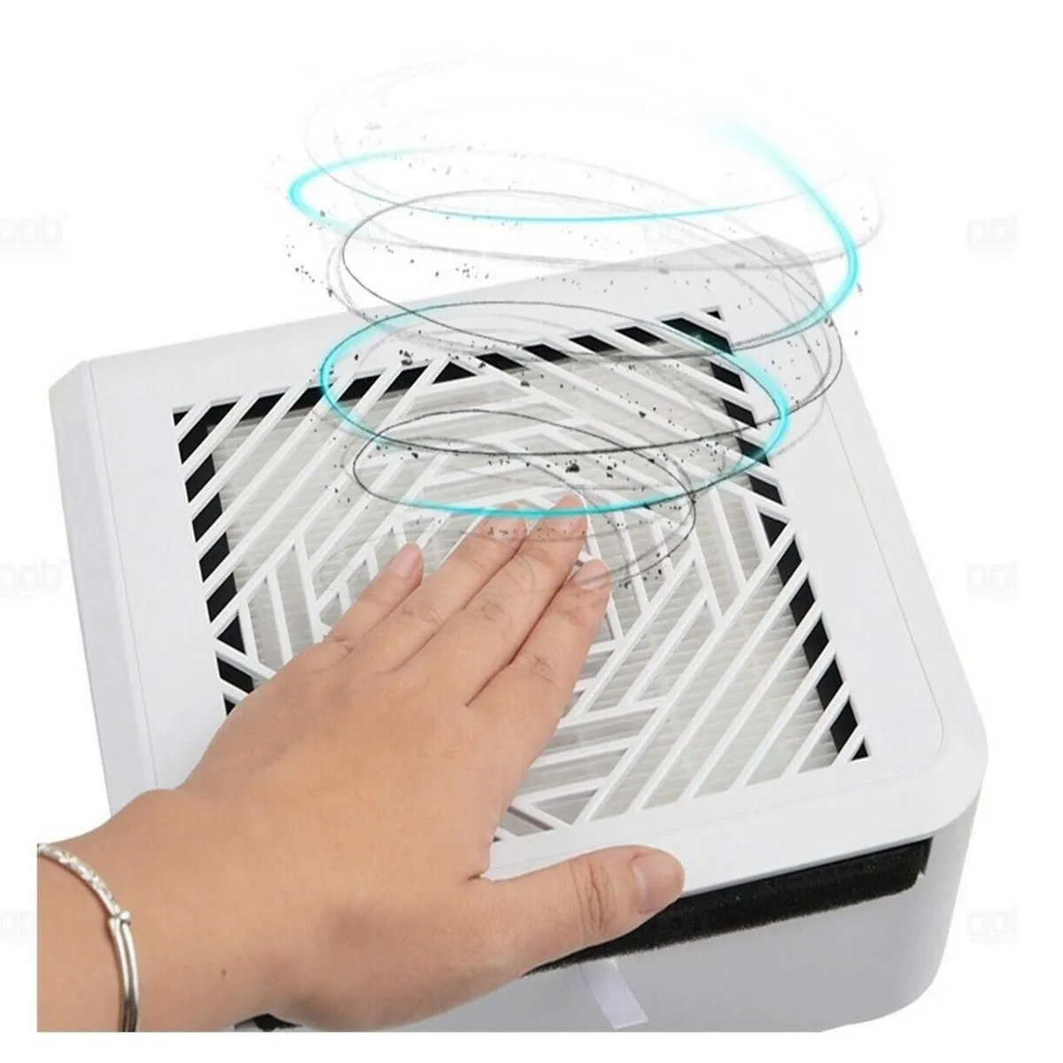Nail Dust Collector 45W – Powerful Vacuum Fan - Image 2