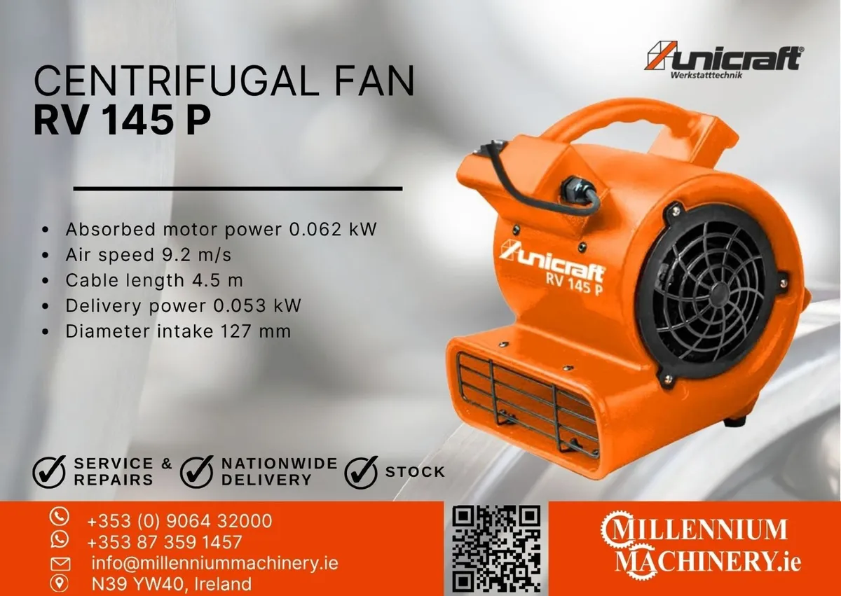 Unicraft Centrifugal fan RV 145 P