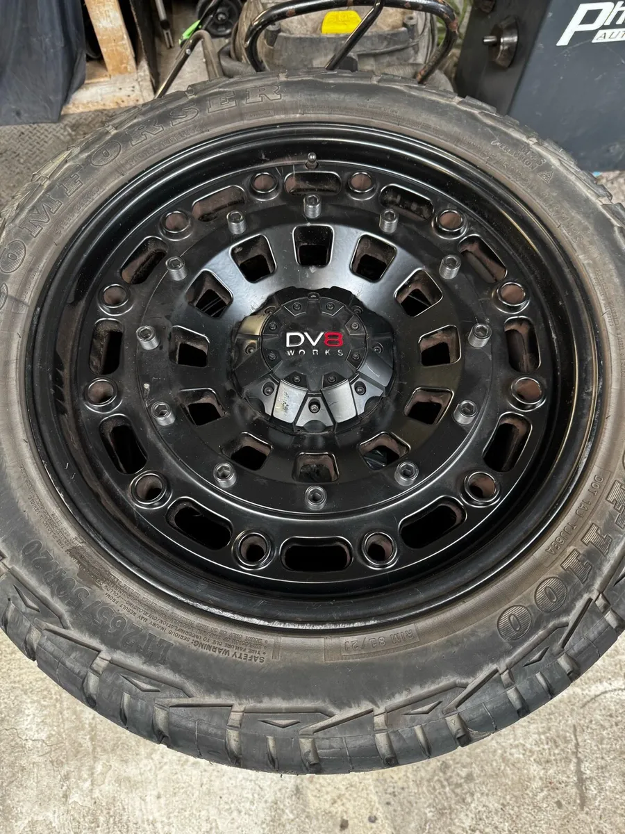 DV8 Works 255/50/20 6x139.7 Hilux - Image 2